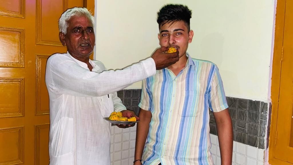 Third topper of Geeta Vidya Mandir High School in Uchana Mandi in Rohit Pradesh