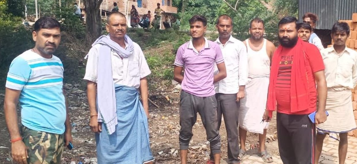 Opposition to toilet construction under peepal tree