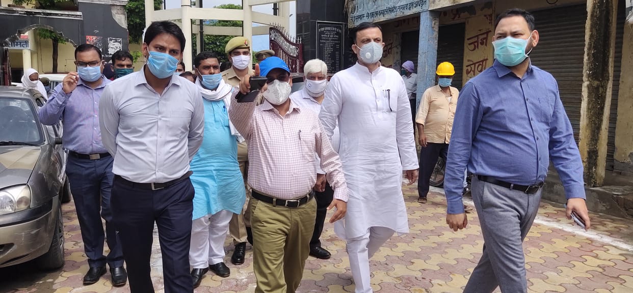 Displeasure expressed over the mess and disorder in Kanshiram Colony