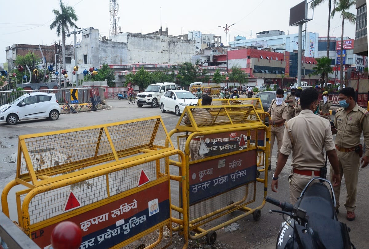 Prayagraj Corona News: Four corona infected, including two soldiers of Jhansi police station, stirring up