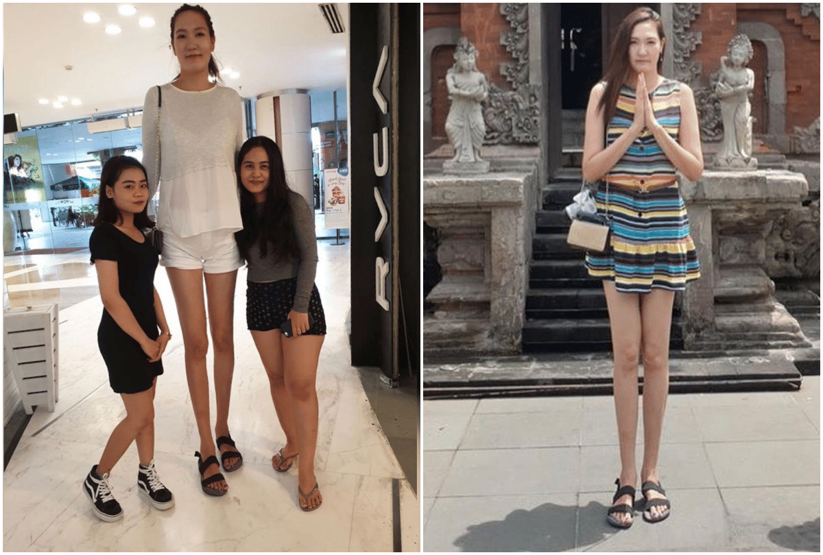 world second longest pair of legs model who loves to showing her legs