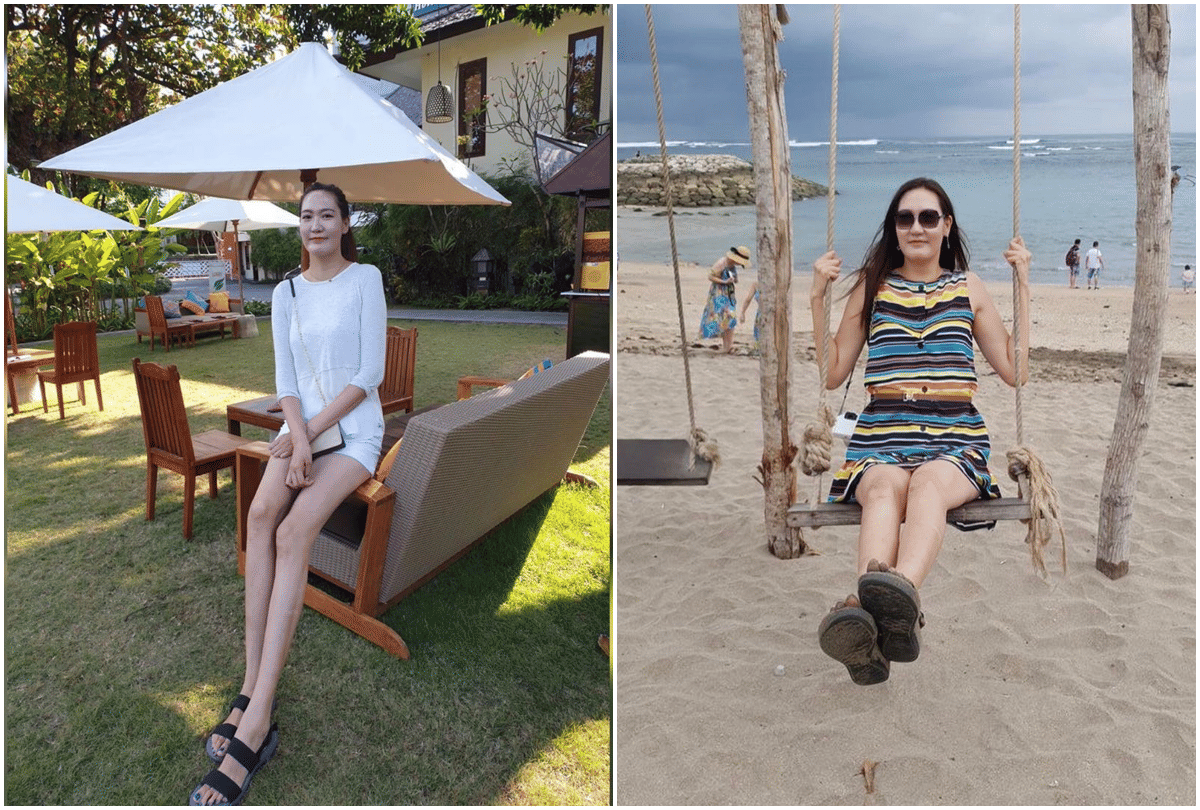 world second longest pair of legs model who loves to showing her legs