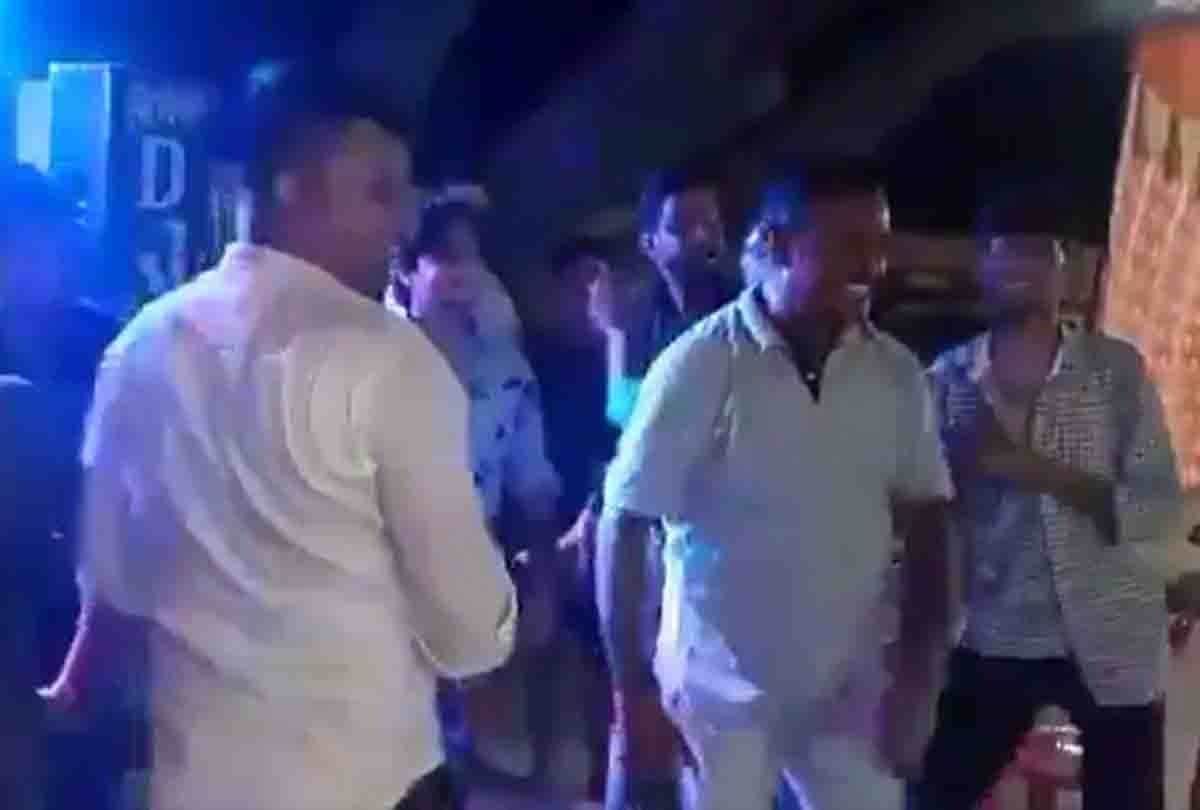 Vikas Dubey dancing in Amar dubey wedding ceremony video goes viral on internet