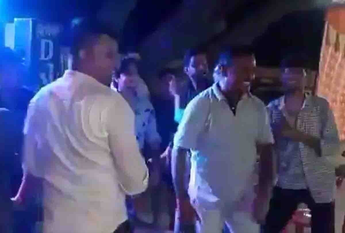 Vikas Dubey dancing in Amar dubey wedding ceremony video goes viral on internet