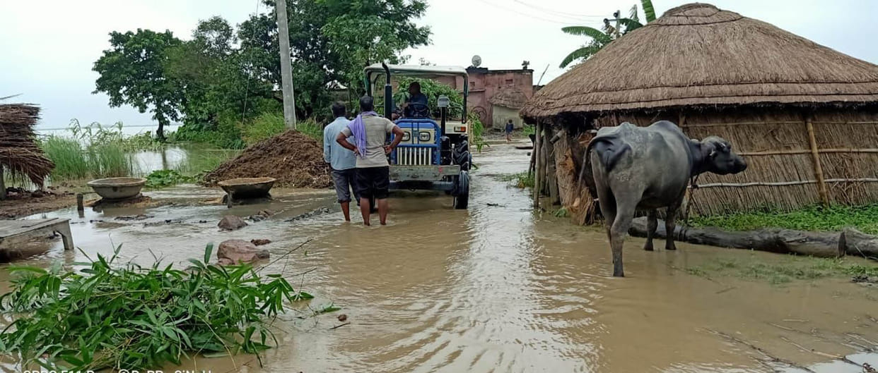 200 persons disconected due to flood