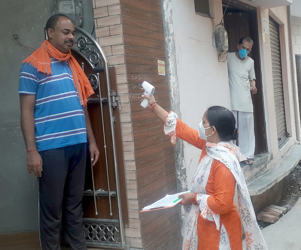 Health check up of people from house to house