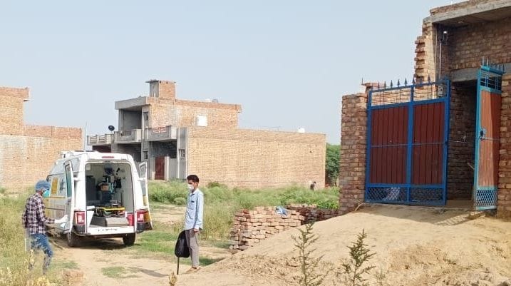 Report of young man returned from Gurugram came positive