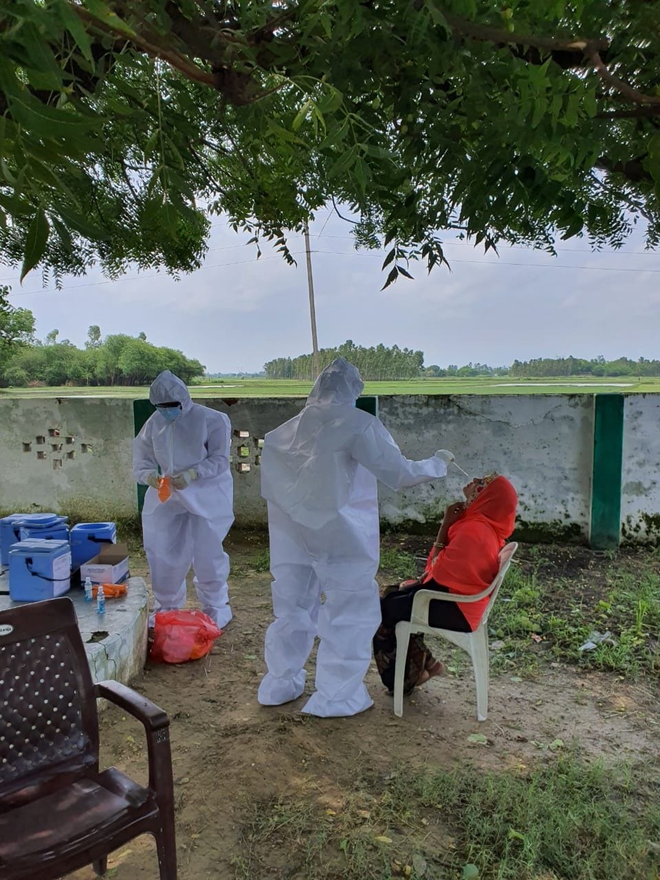 Corona patient found again in Barai