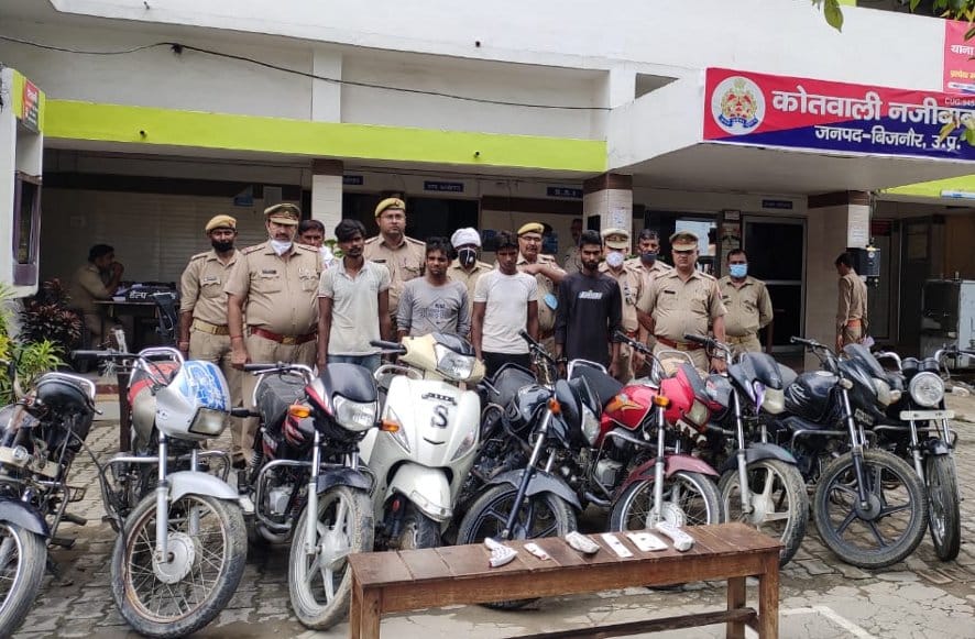 Bike thief gang caught, nine vehicles and real life recovered