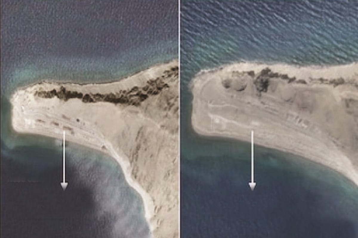 Chinese soldiers did not move from parts of Hale Springs Satellite images capture