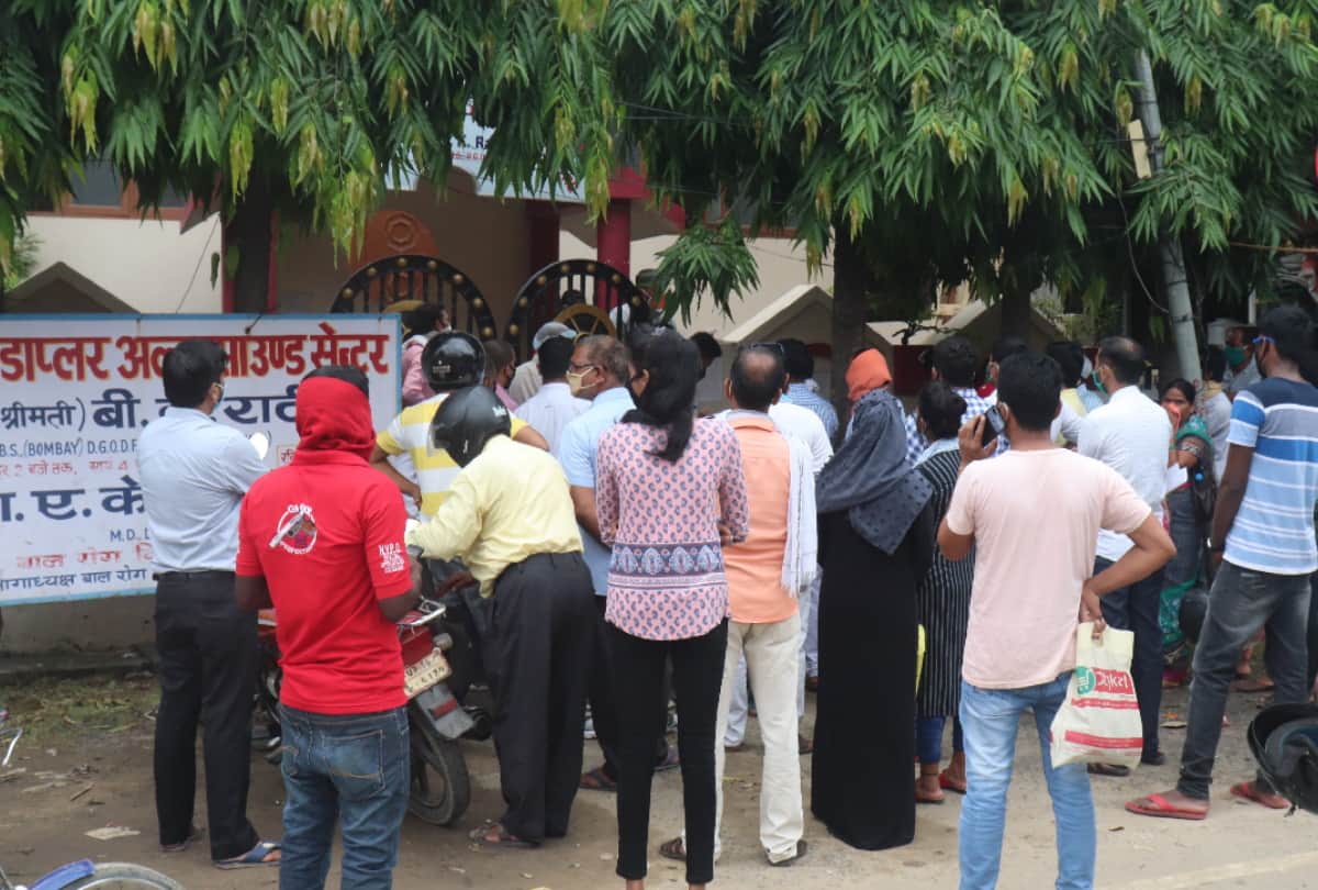 Corona positive patient graph increases Gorakhpur First position in Gorakhpur-Basti division