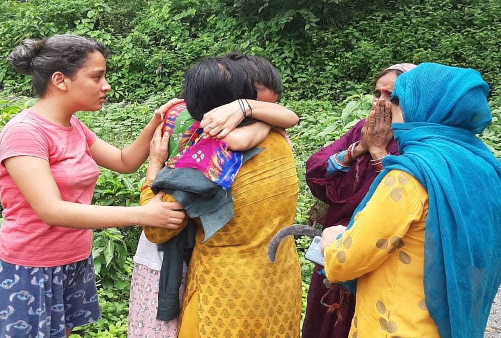 Leopard Killed Old age Women in Haldwani, Dead Body recovered, Photos