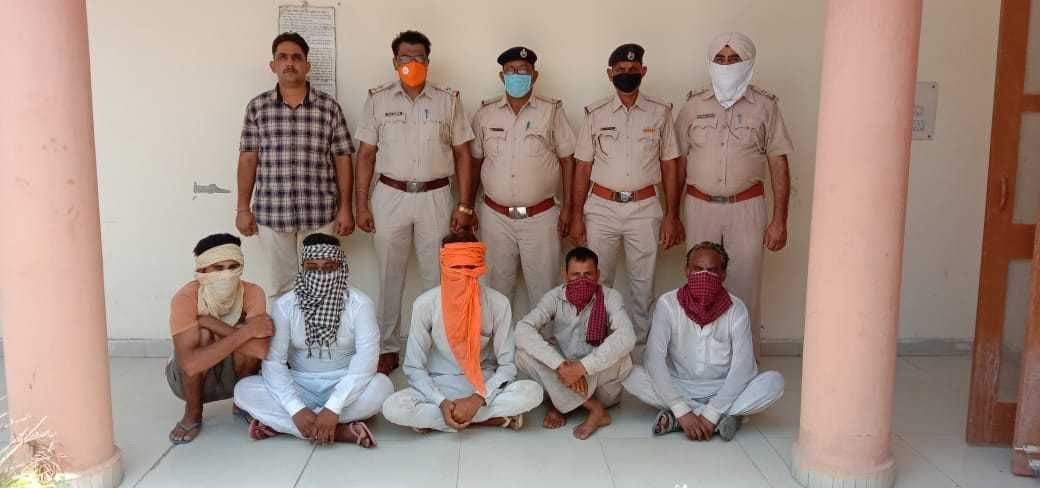 five accused arrested of murder