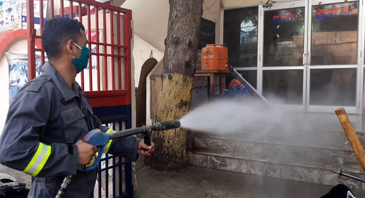 Sanitization Campaign  Start in Aligarh