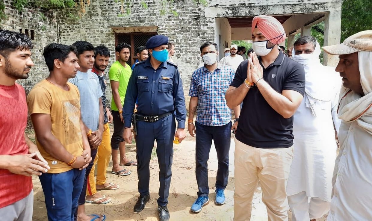 short sport playground will prepare in haryana, sport minister, sonipat