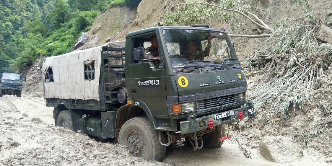 Bad Road in Lipulekh