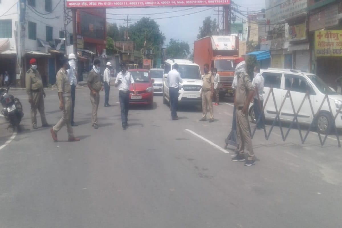 Lockdown in UP: All markets is closed in six district of western UP at today