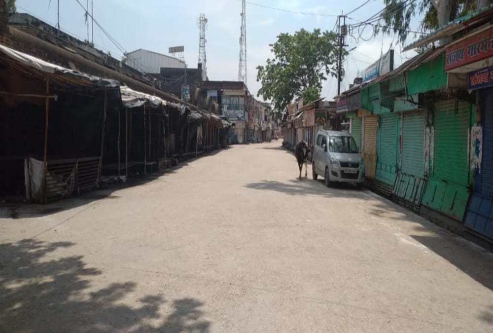 Coronavirus in Uttarakhand: Lockdown Visuals From kashipur city