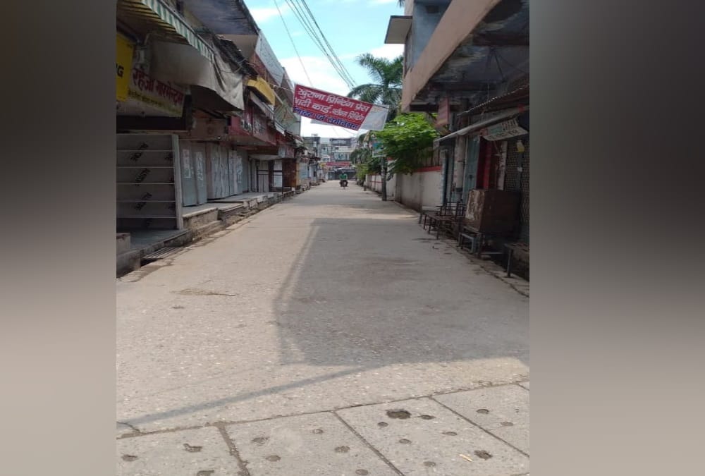 Coronavirus in Uttarakhand: Lockdown Visuals From kashipur city