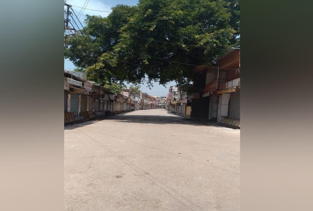 Coronavirus in Uttarakhand: Lockdown Visuals From kashipur city