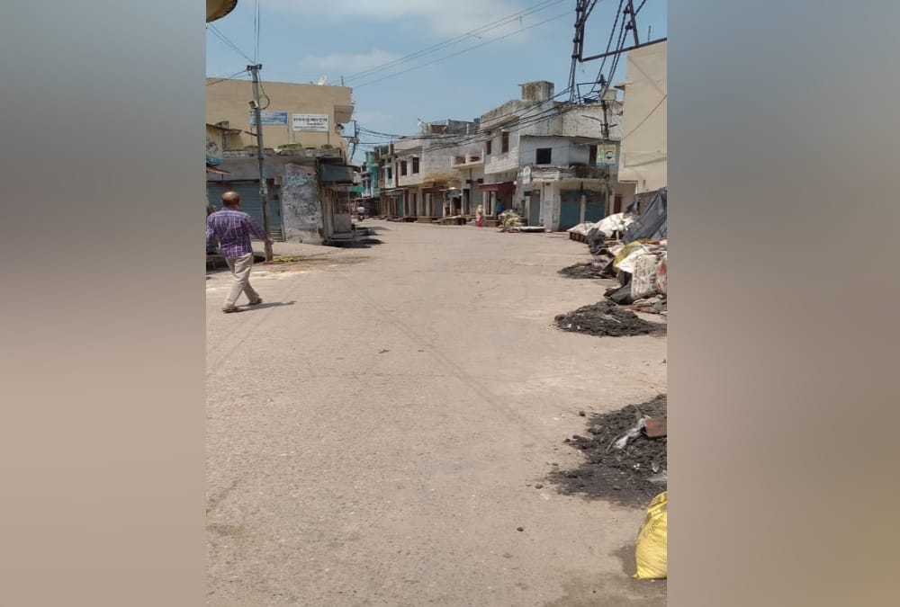 Coronavirus in Uttarakhand: Lockdown Visuals From kashipur city