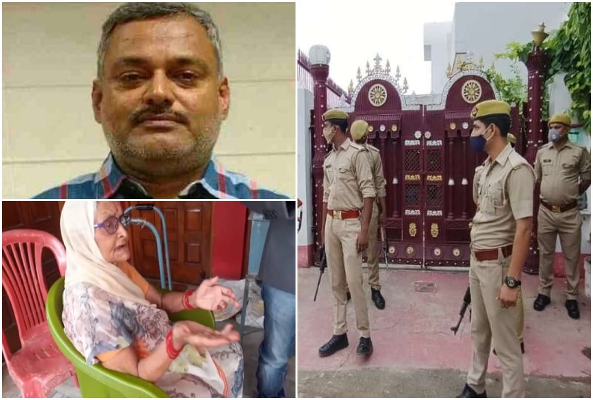 kanpur encounter Vikas Dubey wife reached LDA office to inquire about action on her house