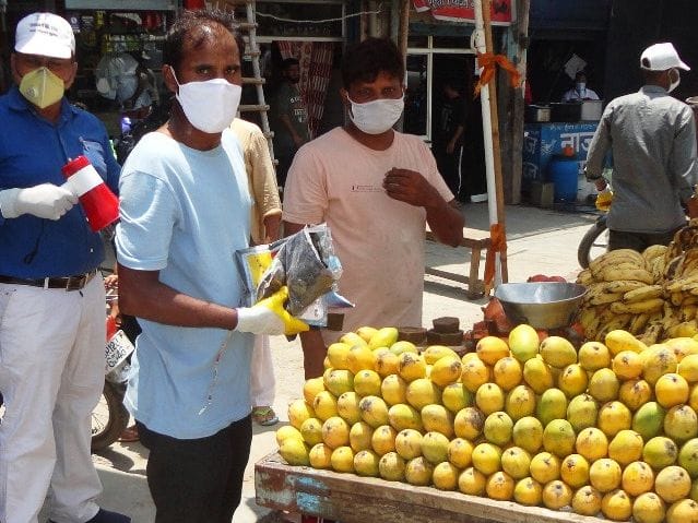 Fines collected masks not find shopkeepers
