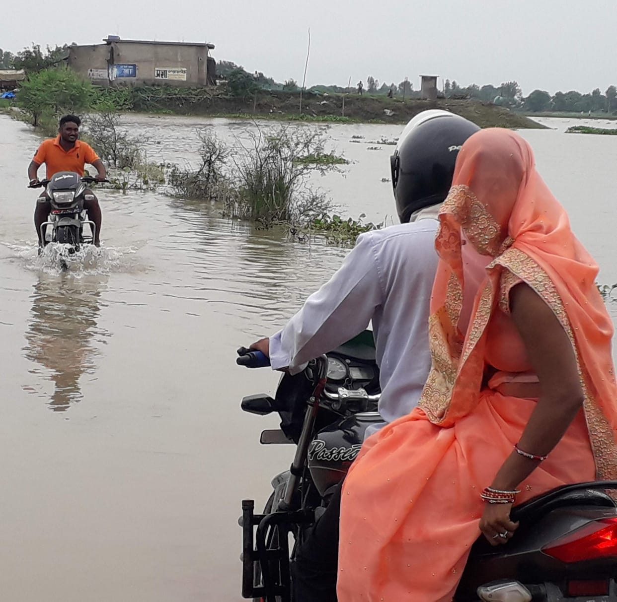 Ghaghra water level again increased after two days of decrease