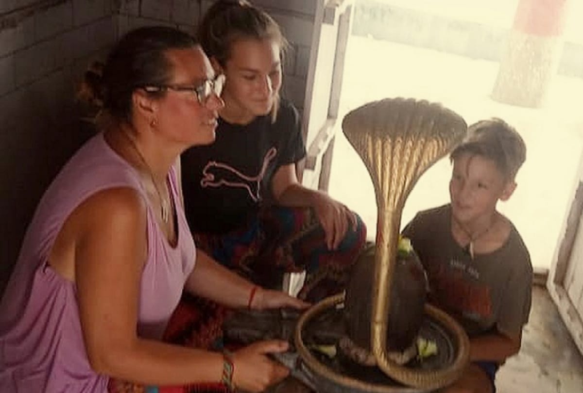 French family departs after saving memories of village in Maharajganj
