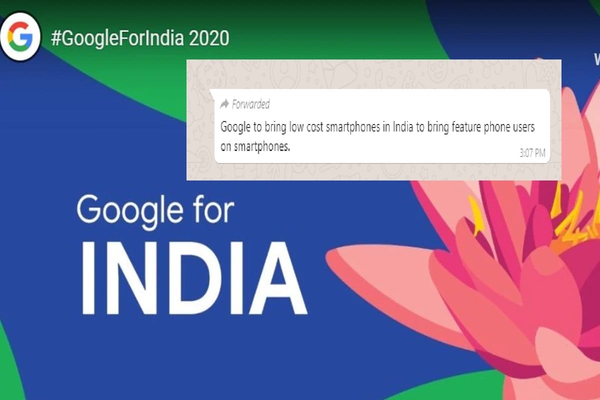 Google to bring low cost smartphones in India to bring feature phone users on smartphones is a rumor