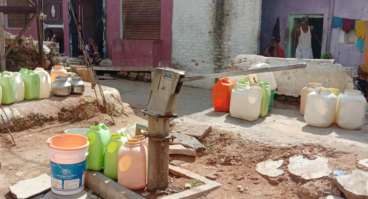 water crisis in lower zone