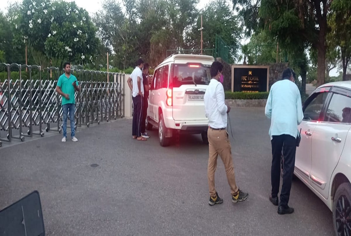 Rajasthan police in search of CCTV footage of gurugram ITC resort where Sachin Pilot supporters MLA stayed