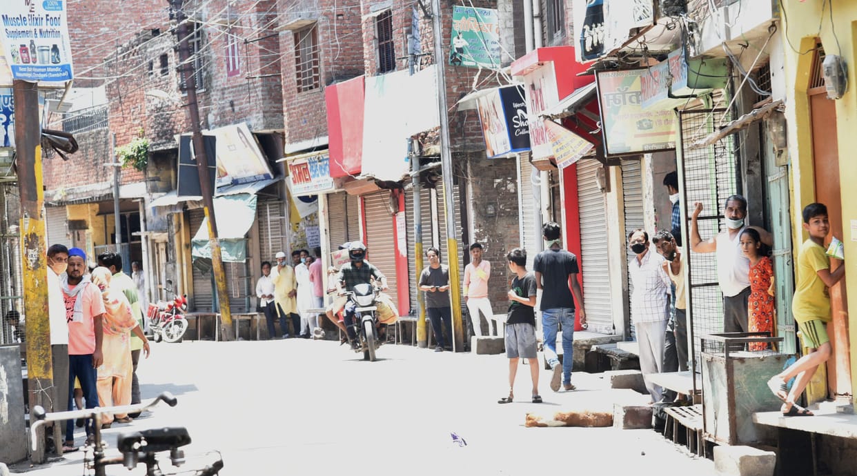 lockdown in sambhal