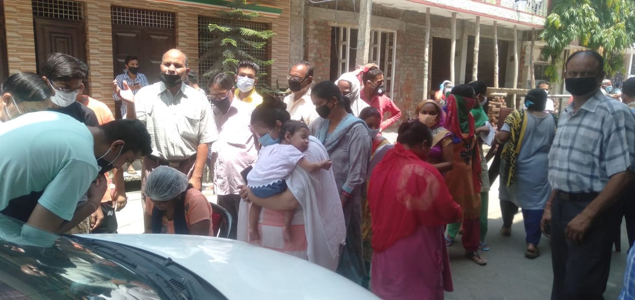 Kashipur: 33 people corona positive in antigen rapid test