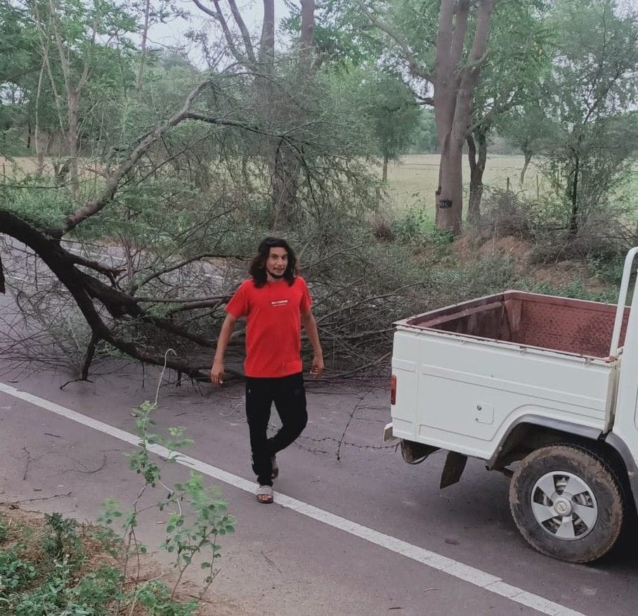4 MM rain in Bhiwani on sunday.
