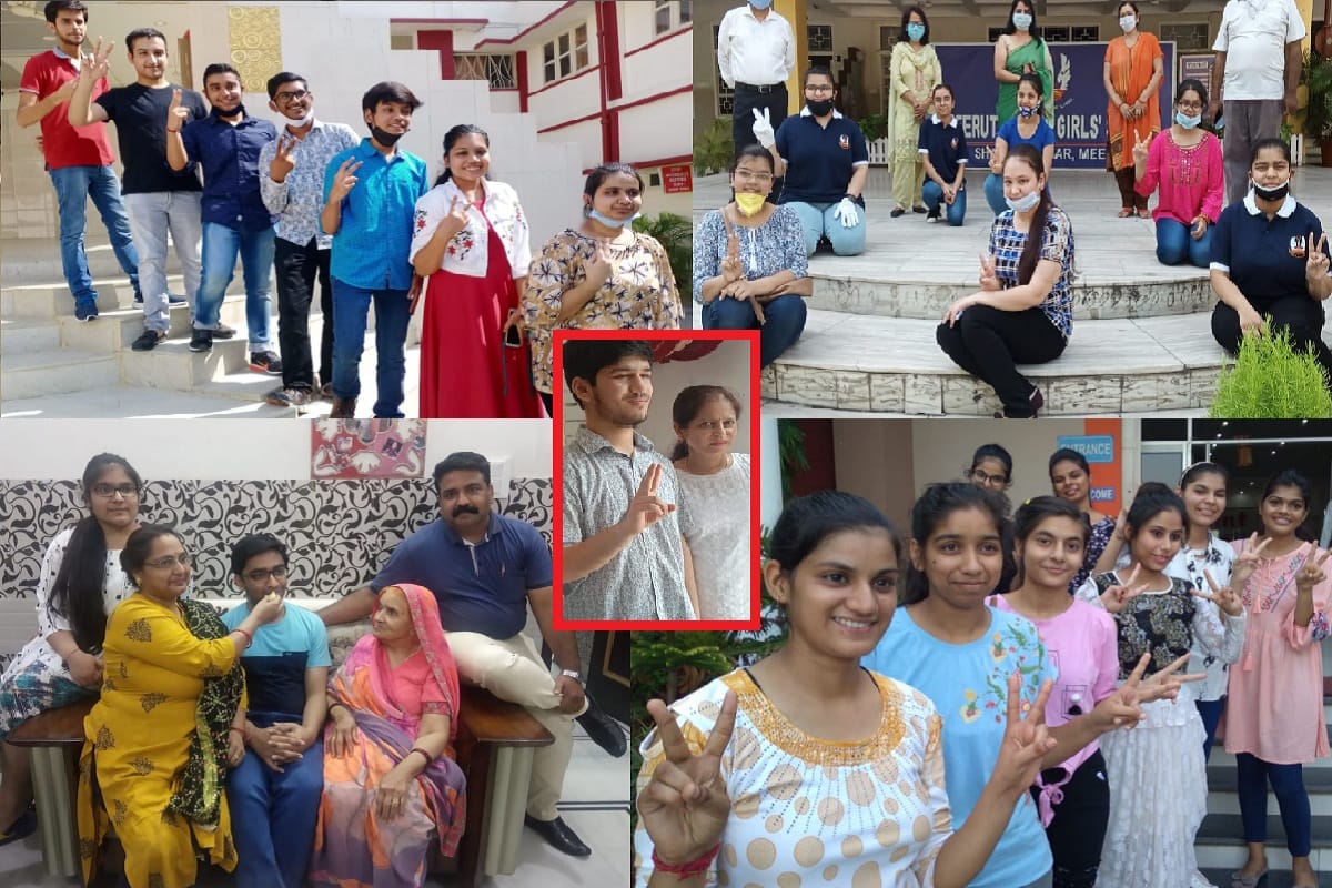 cbse class 12th result 2020: These students in the districts of western UP are very happy to bring good numbers