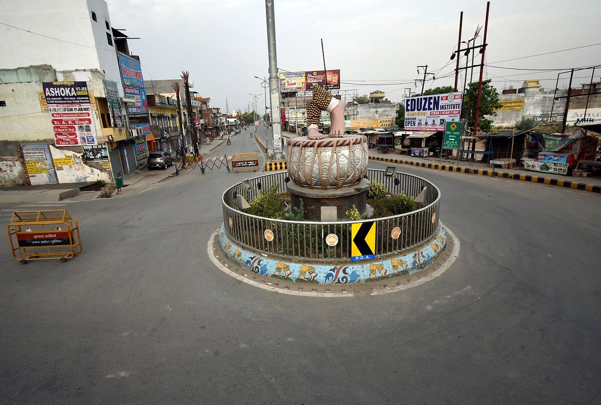 LockDown In Prayagraj: Impact of captivity across the city, shops shutters not lifted