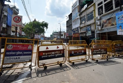 LockDown In Prayagraj: Impact of captivity across the city, shops shutters not lifted