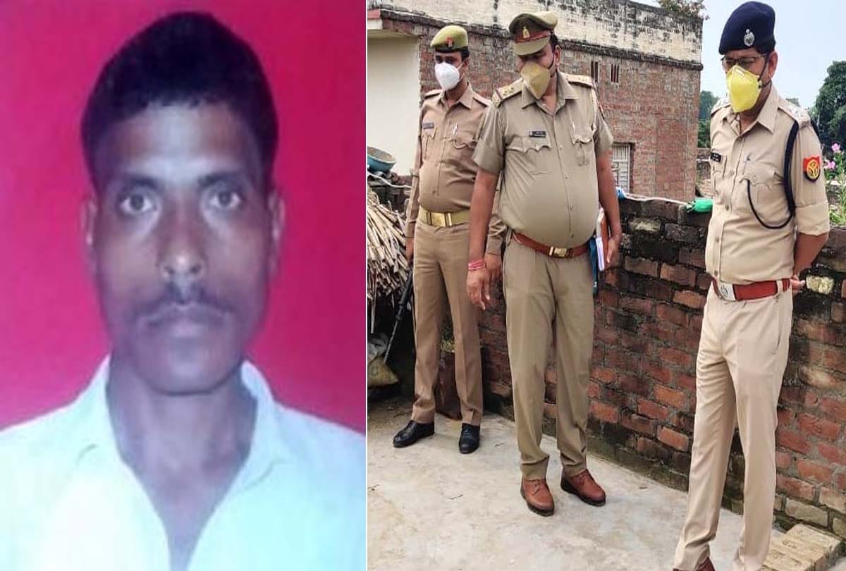 Cousin murder in Hardoi by crushing stone