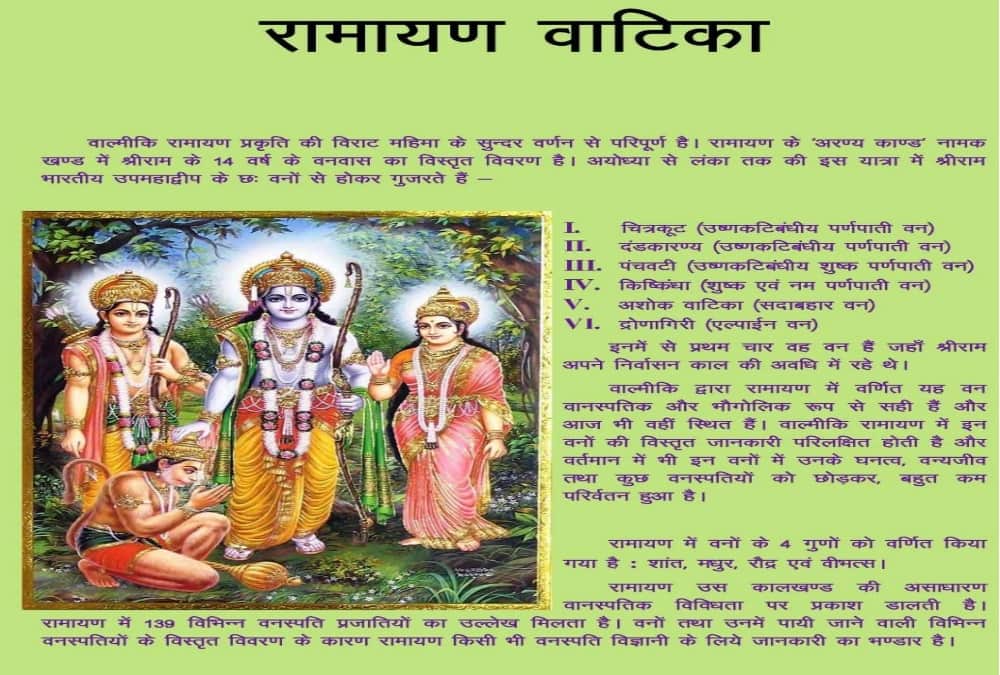 India first Ramayana Vatika will Establish in Haldwani Forest Research Center Uttarakhand