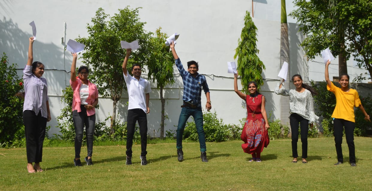 dehat's student top in cbse result