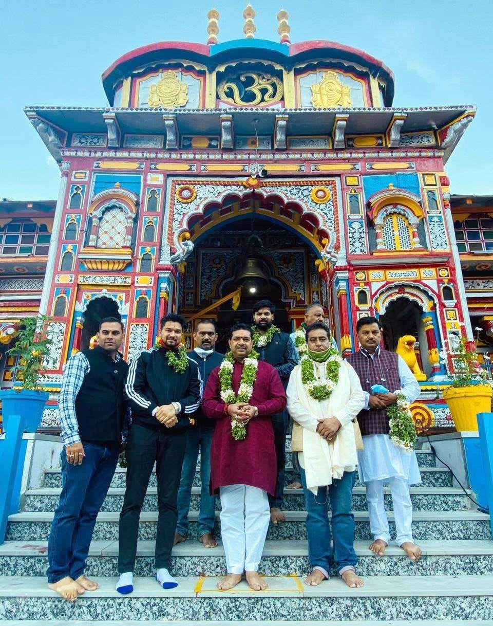 BJP state general minister organization Ajay visited Badrinath