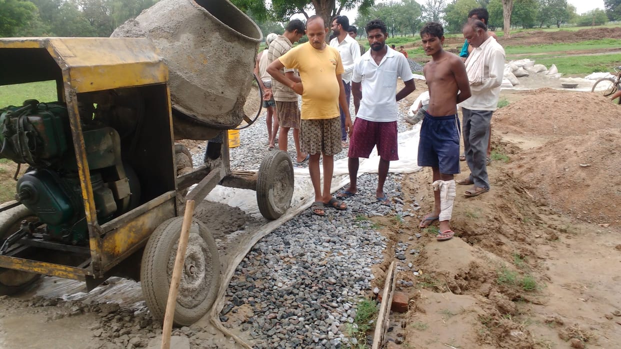 Uproar by villagers over road quality