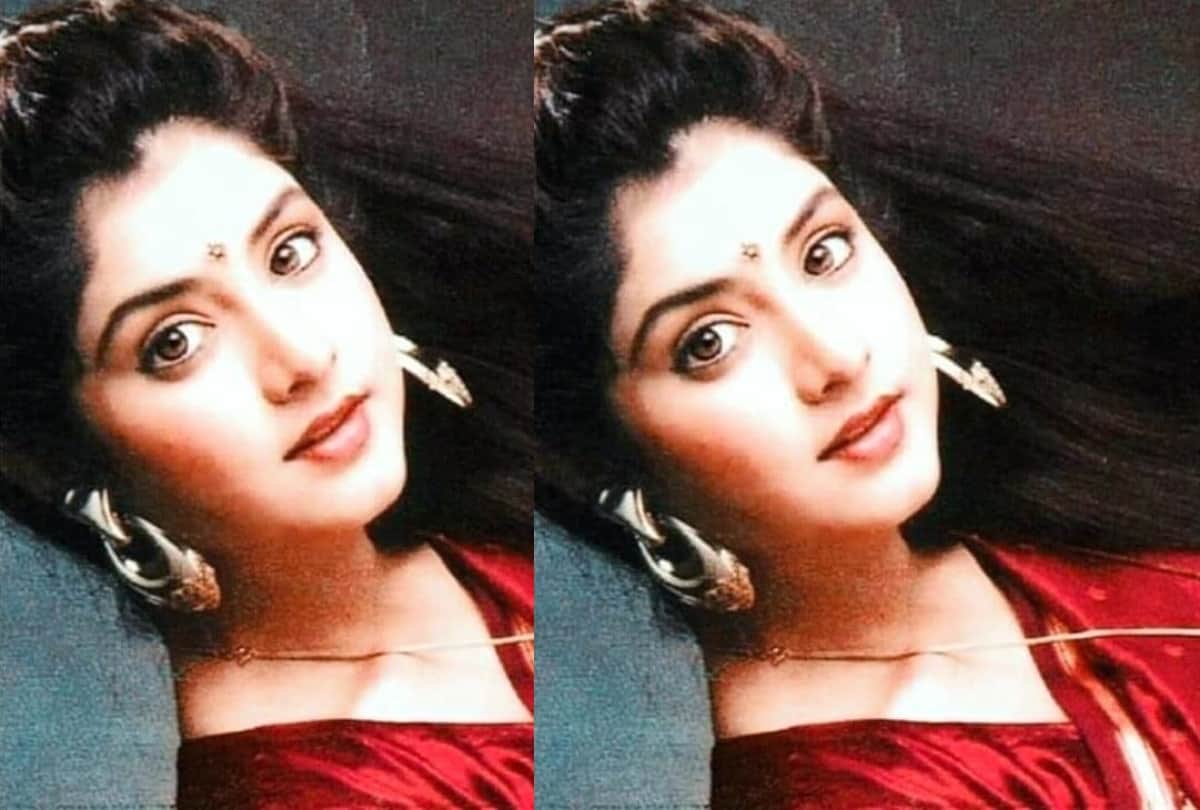 best beautiful look of bollywood actress divya bharti in flashback photos