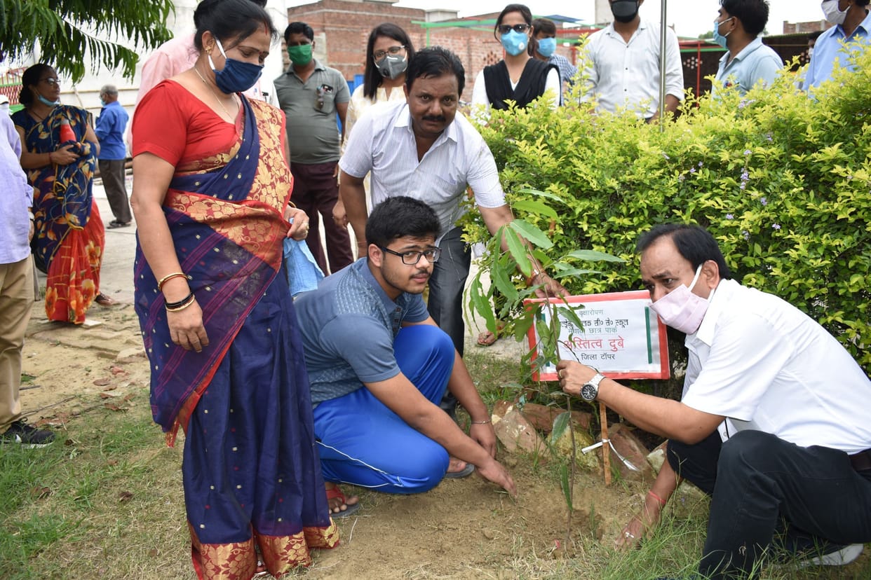 Meritorious Park inaugurated, existence planted plantations