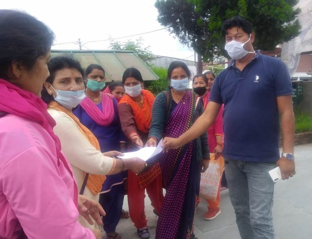 Asha organization refused to take PPE kit