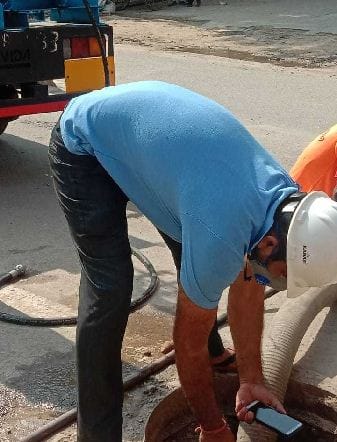 IPDS Scheme Put the electrical wires in the sewer line