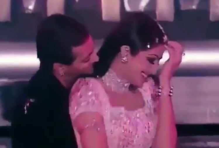 salman khan dance with shilpa shetty on aishwarya rai song chaand chhupa
