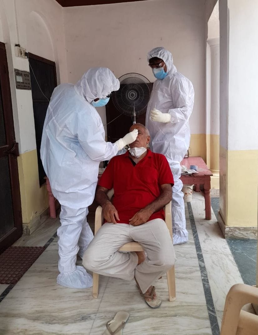 corona, 53 new cases found, one dead, health, rewari