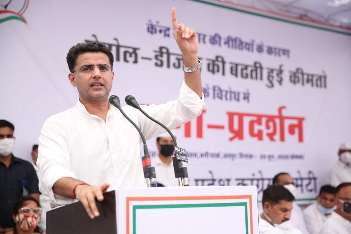 Sachin pilot counterattack on Rajasthan Congress MLA Giriraj Singh allegation